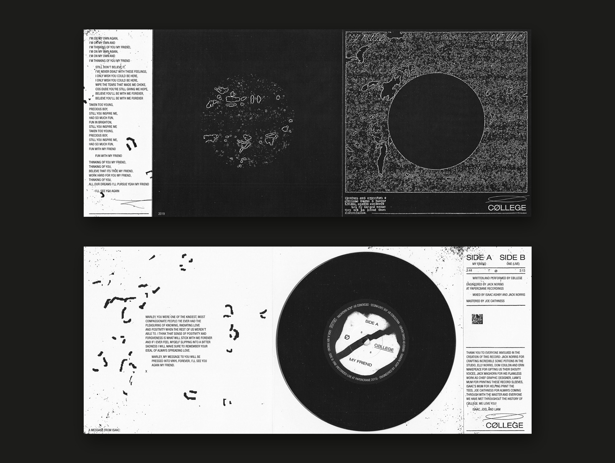 Cover image for Cøllege 7″